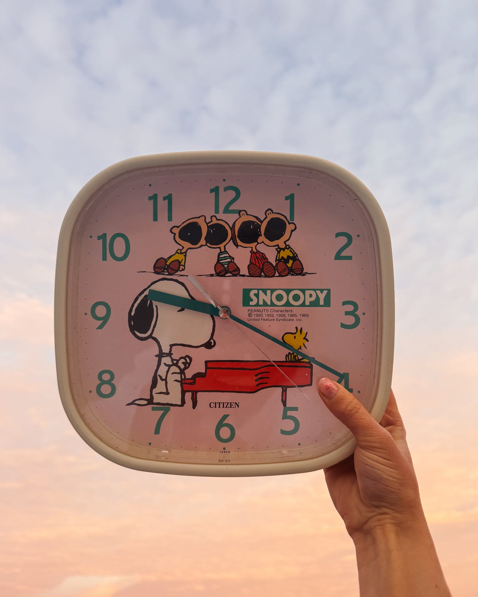 Snoopy Wanduhr