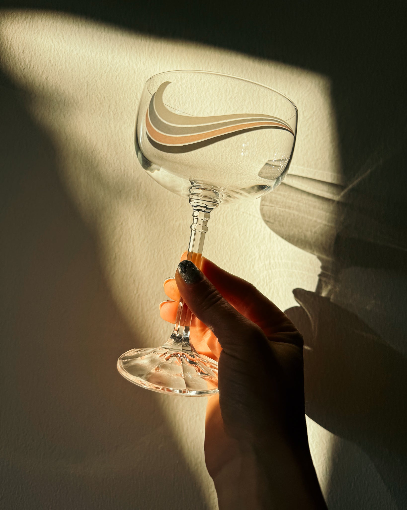 Champagnerkelche aus Kristall