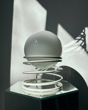 weiße Woja Spiral Lampe