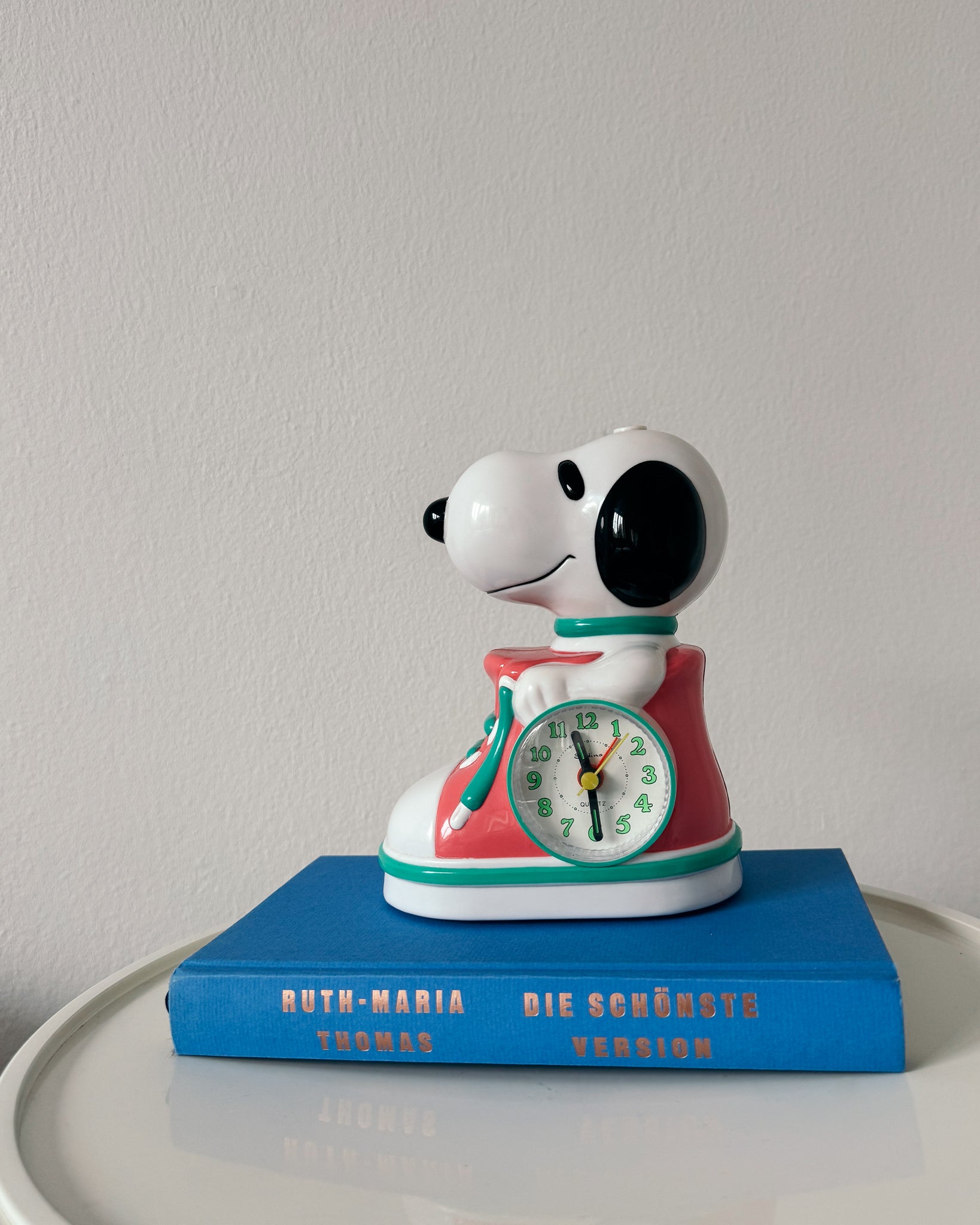 Vintage Snoopy Music Alarm Clock Wecker