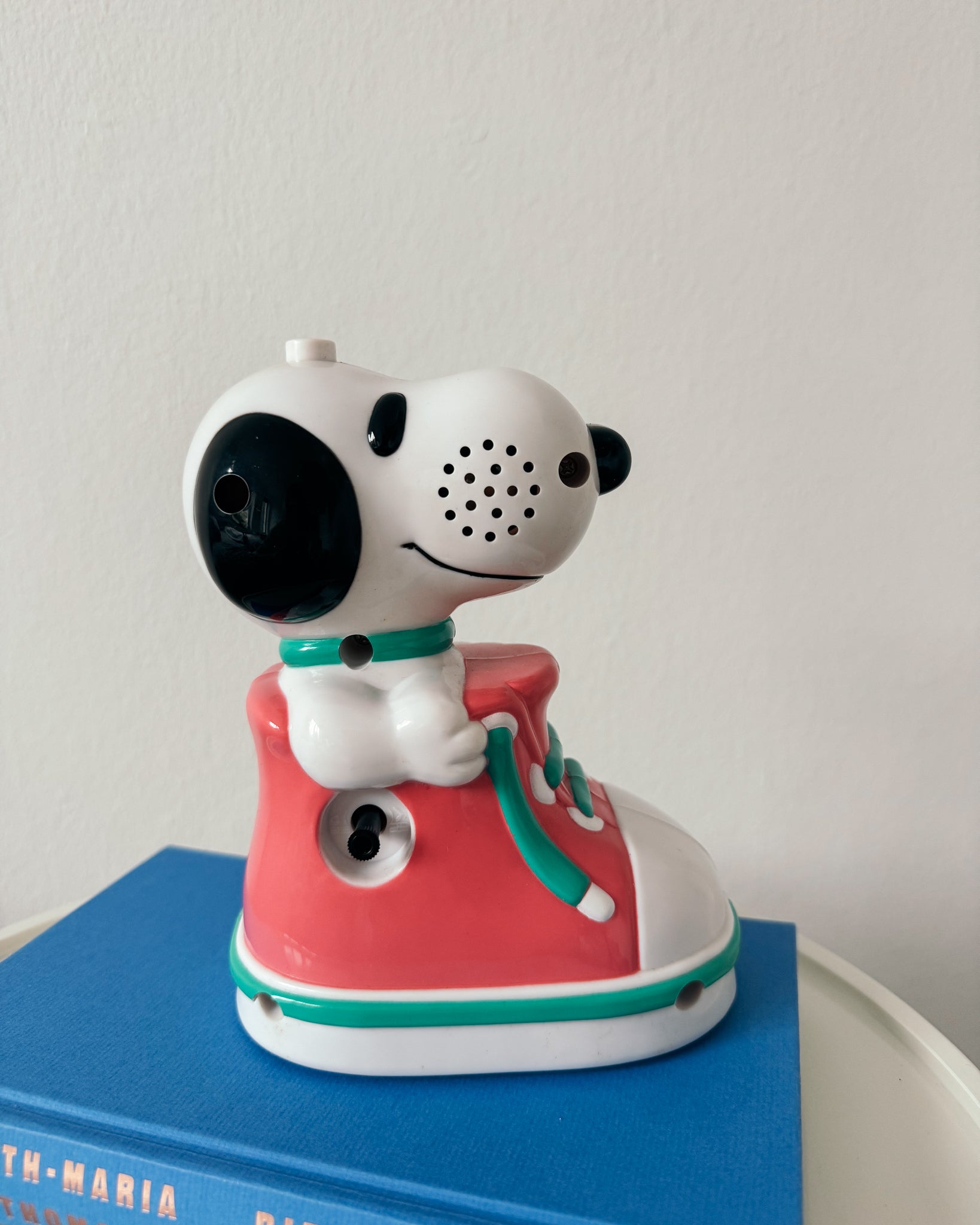 Vintage Snoopy Music Alarm Clock Wecker