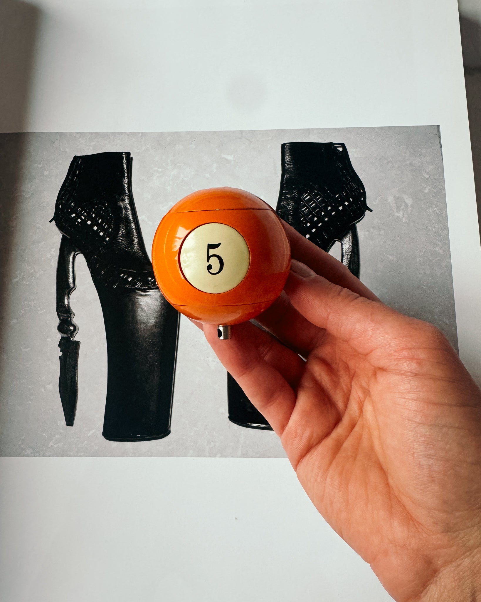 Vintage CHAMP Billardkugel-Feuerzeug