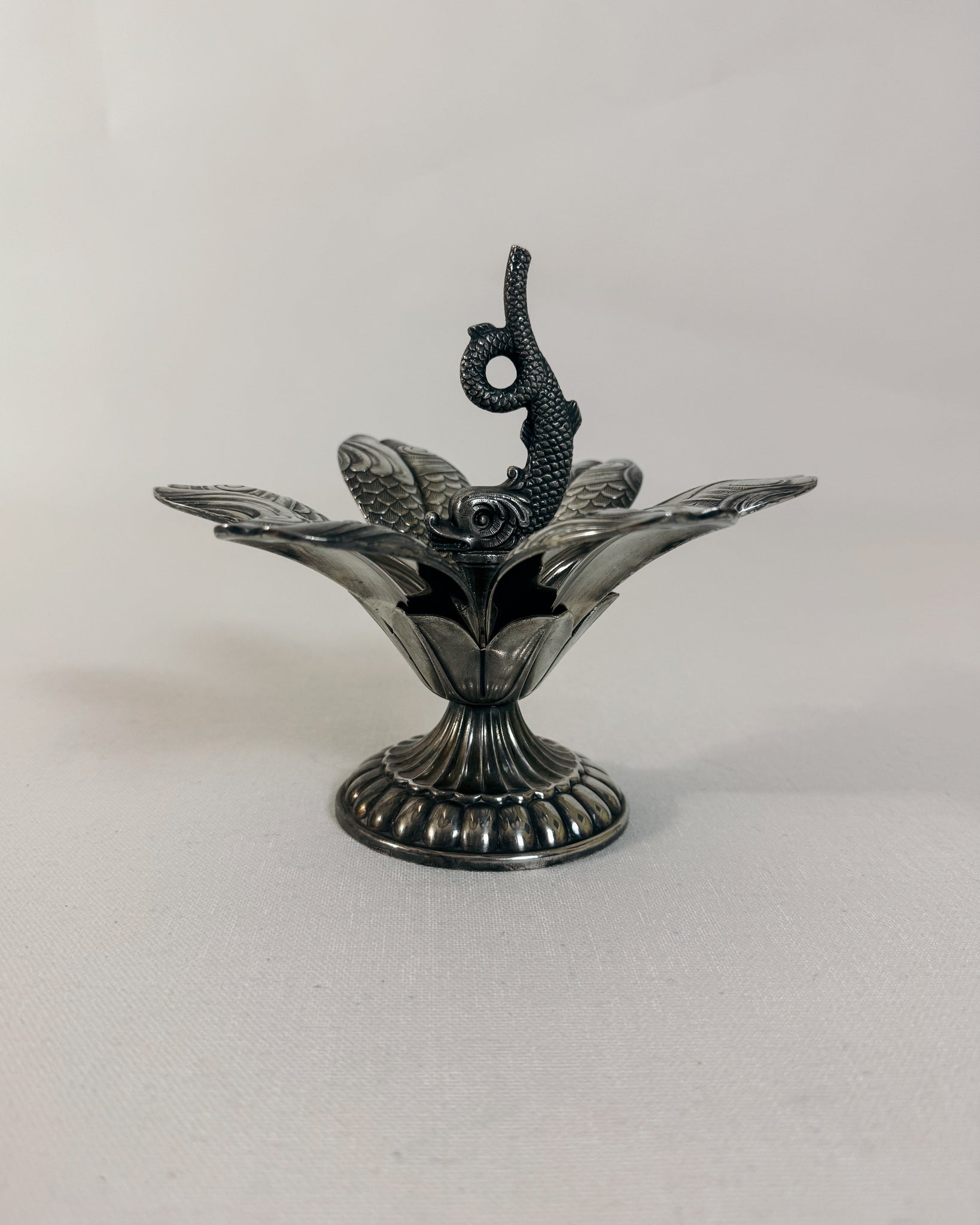 Vintage Fisch Aschenbecher mit herausnehmbaren Schalen