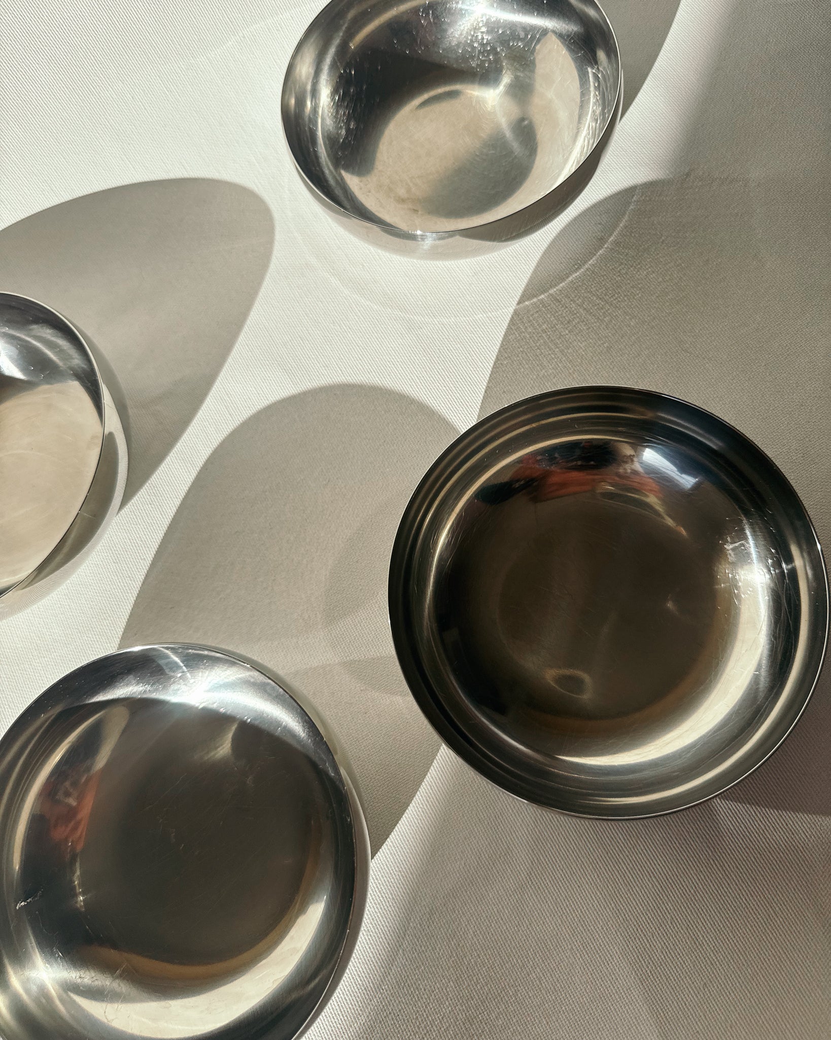 AMC Chrom Schale Vintage – Metall Bowl einzeln oder Set I Some Souvenirs