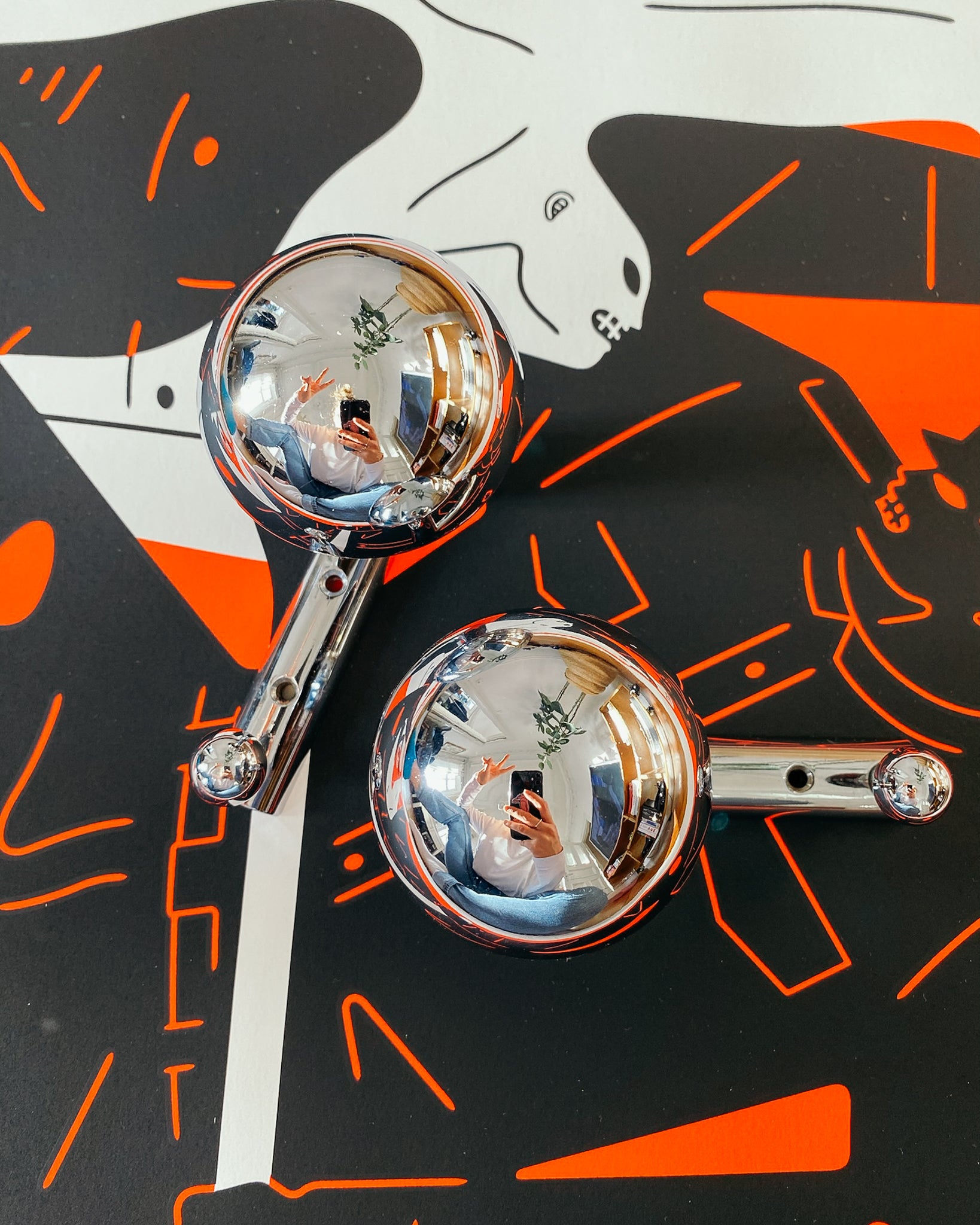 Italienische chrome Kleiderhaken