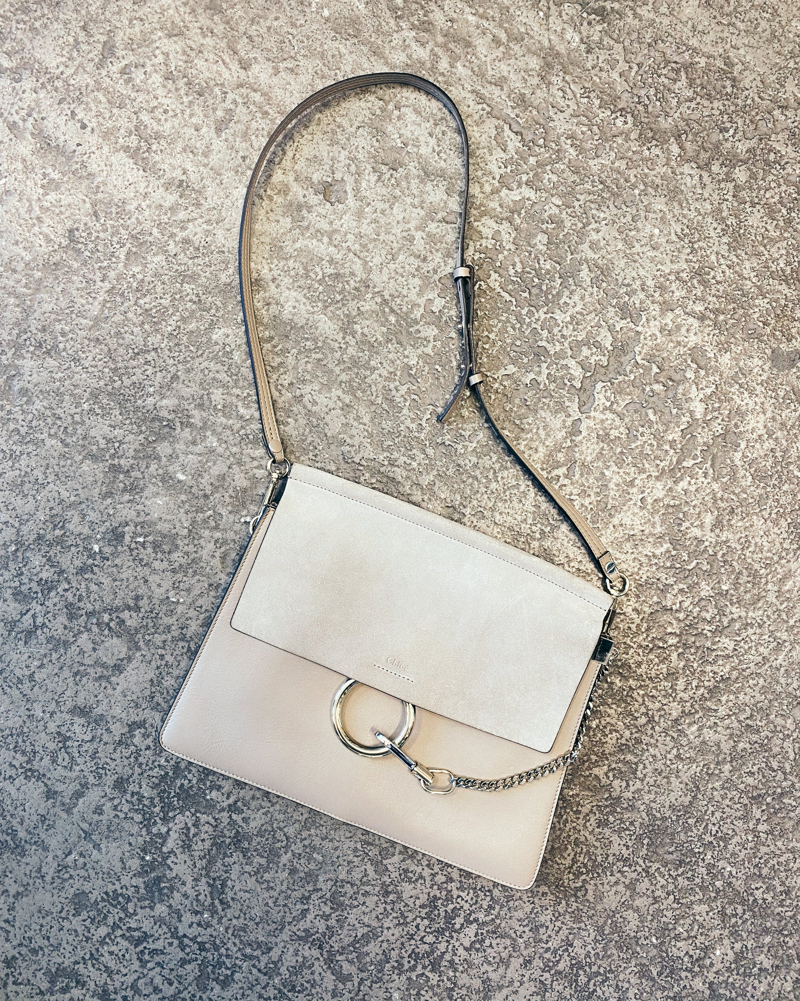 graue Chloe Faye Bag