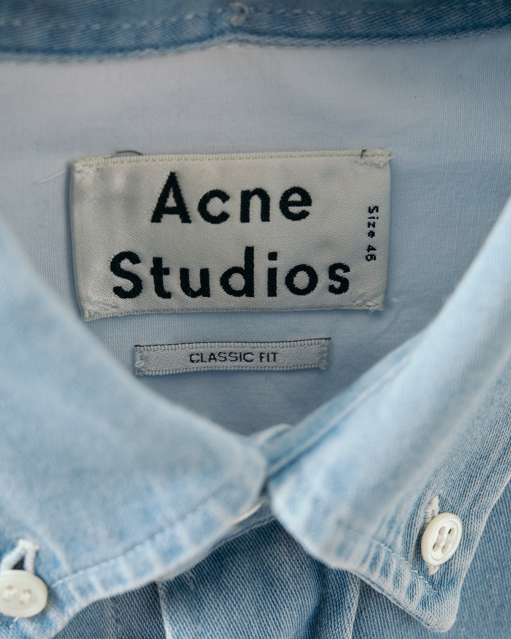 Acne Studios Jeans Hemd