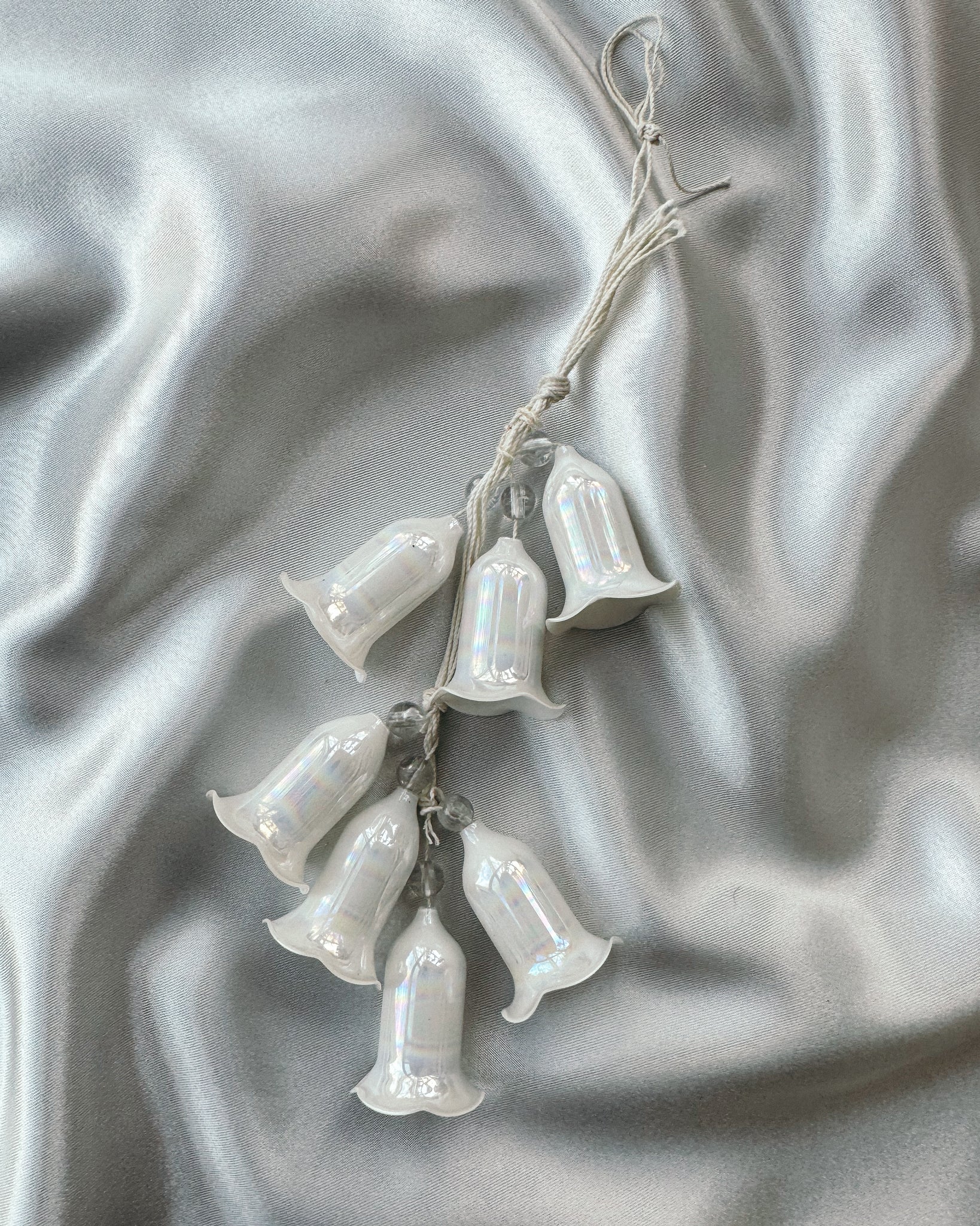 perlmutt Glöckchen für den Weihnachtsbaum