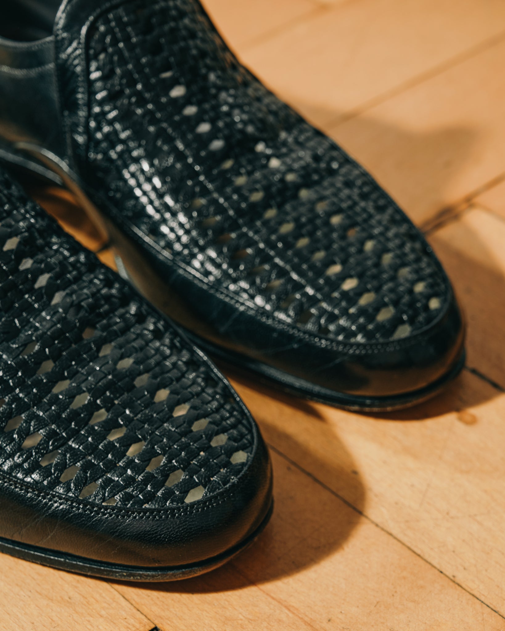 schwarze Bally Loafers aus Leder