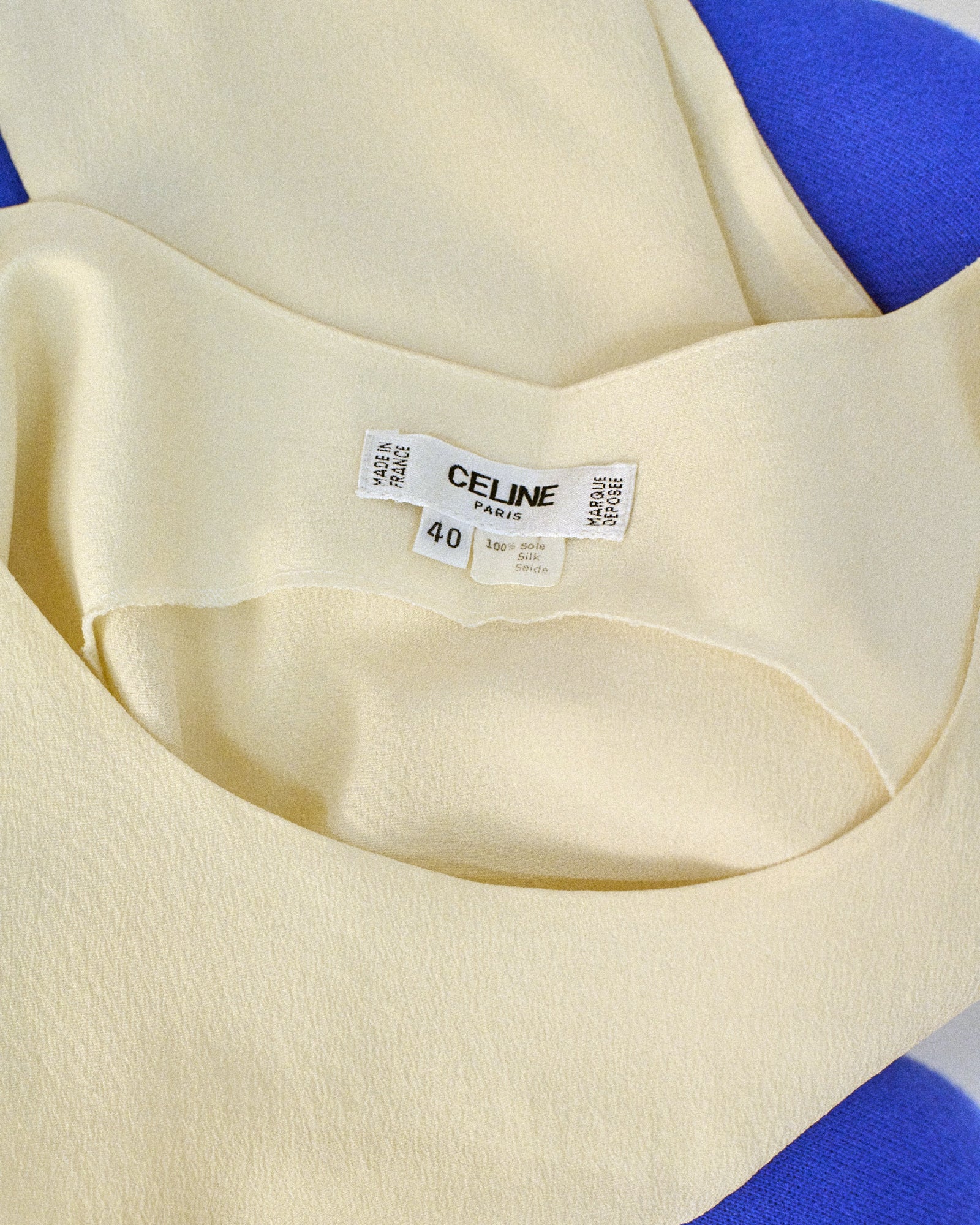 Celine Top aus Seide