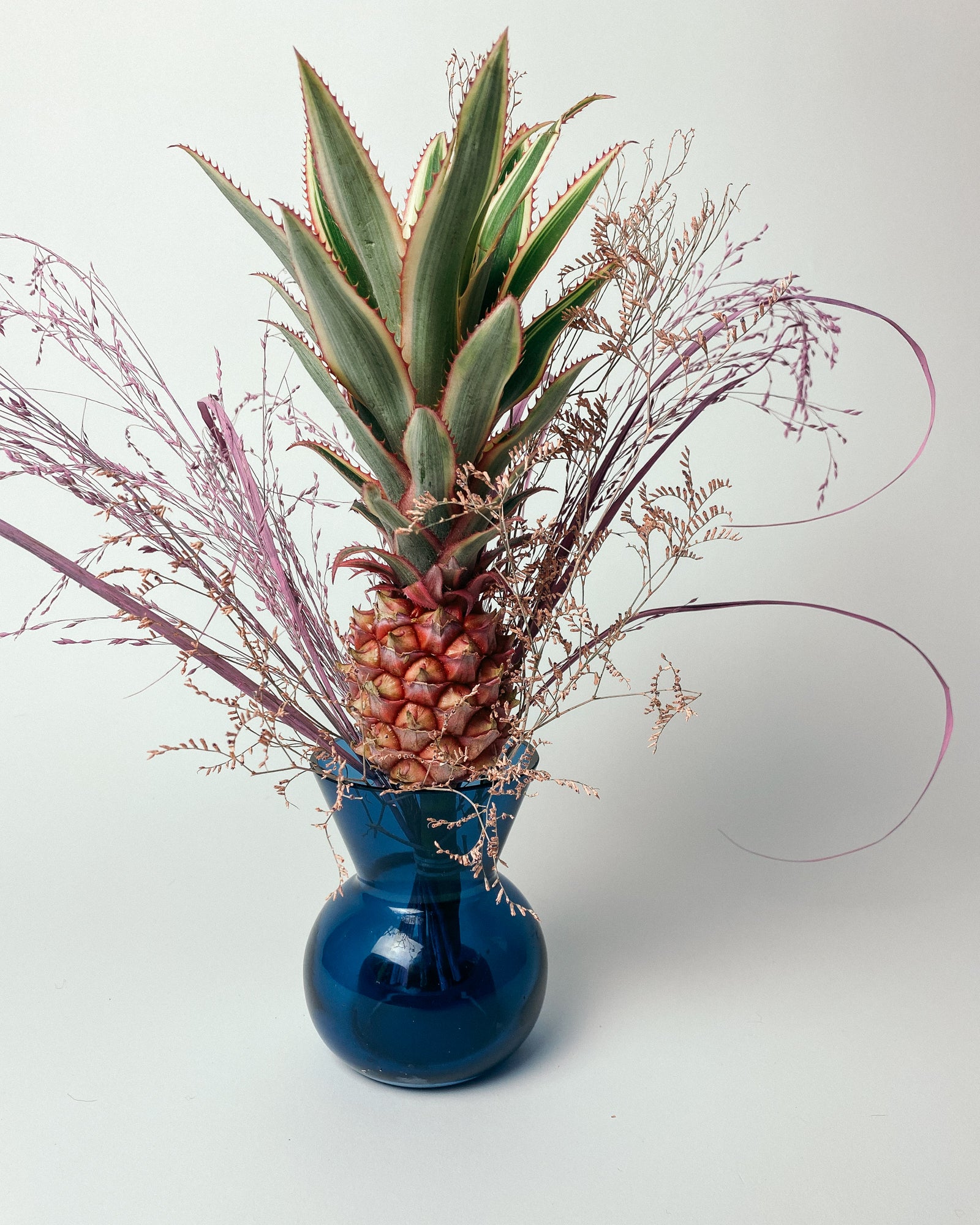 kleine blaue Vase