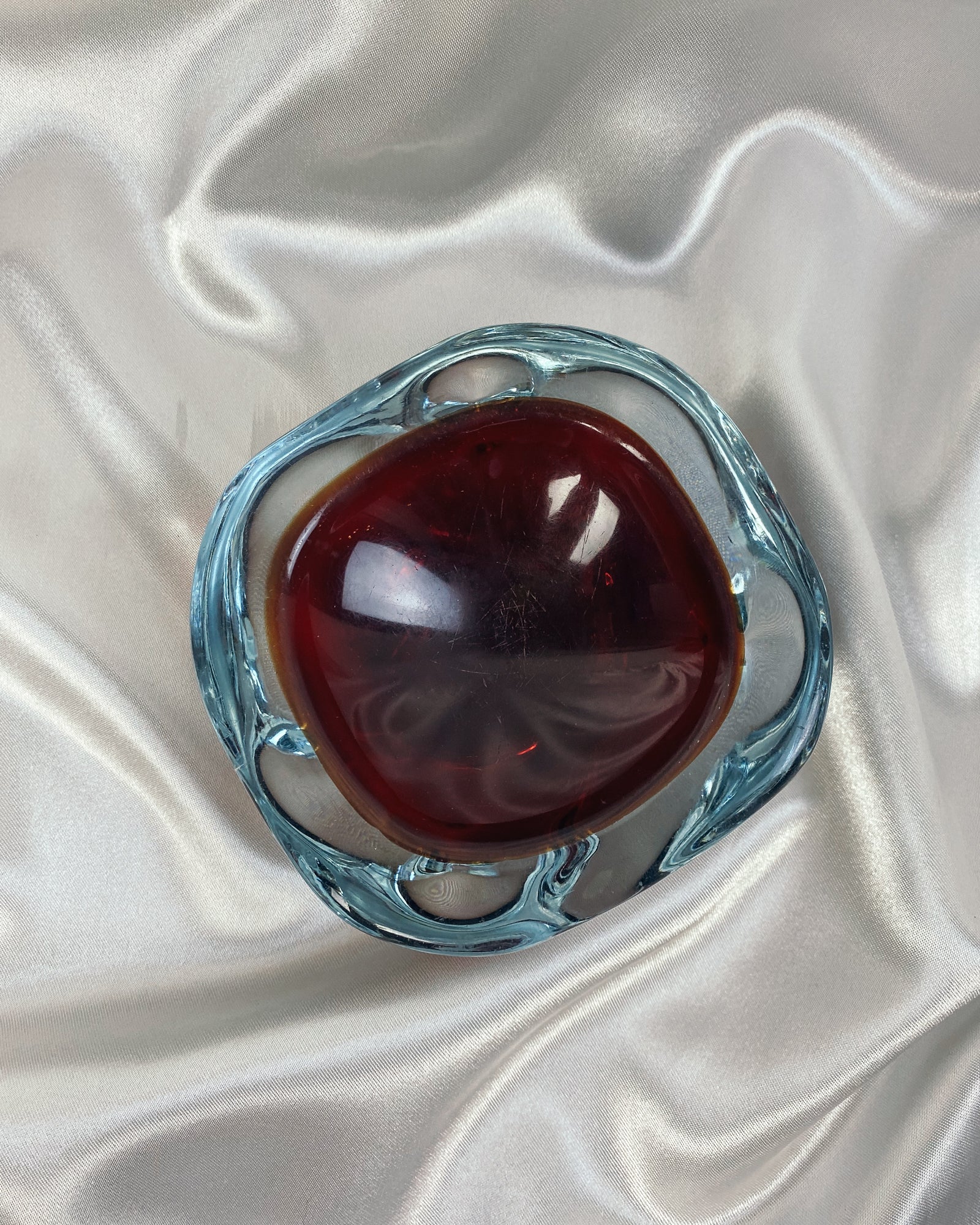 Aschenbecher aus Glas