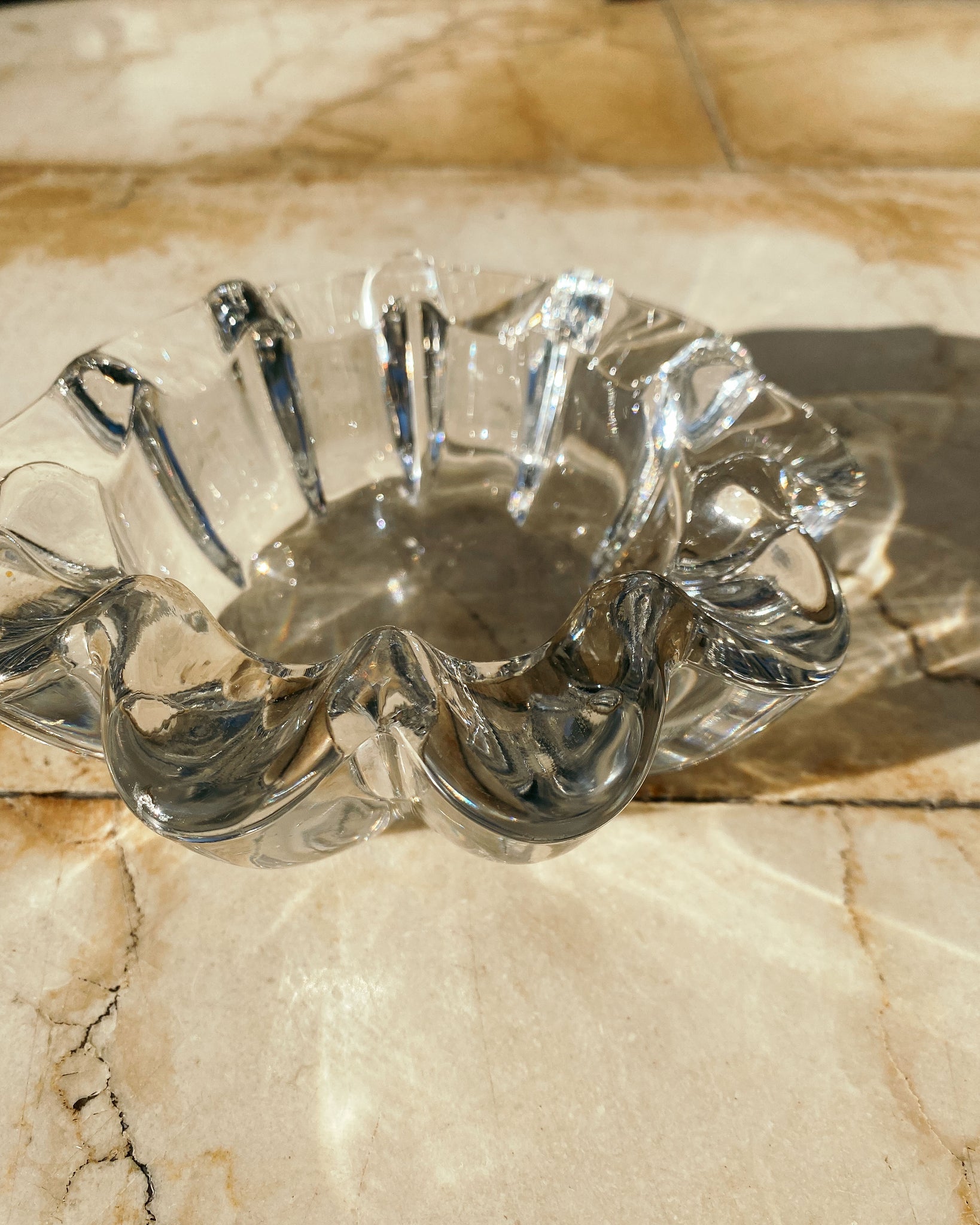 Aschenbacher aus Glas