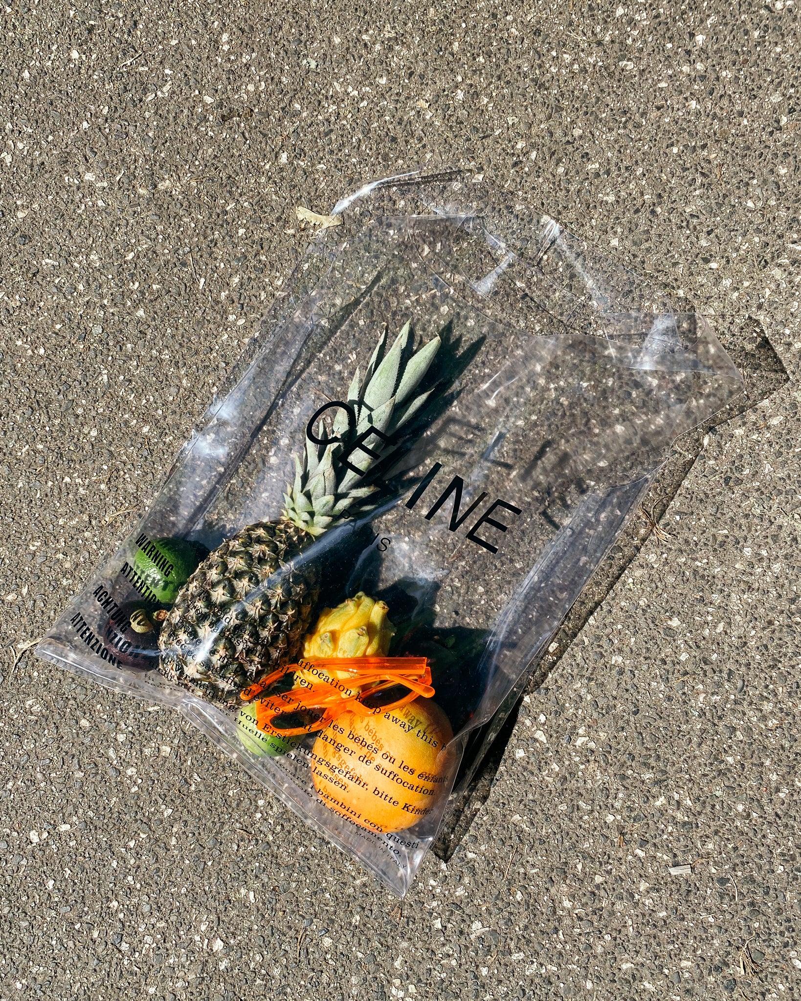 Celine Plastic Shopper
