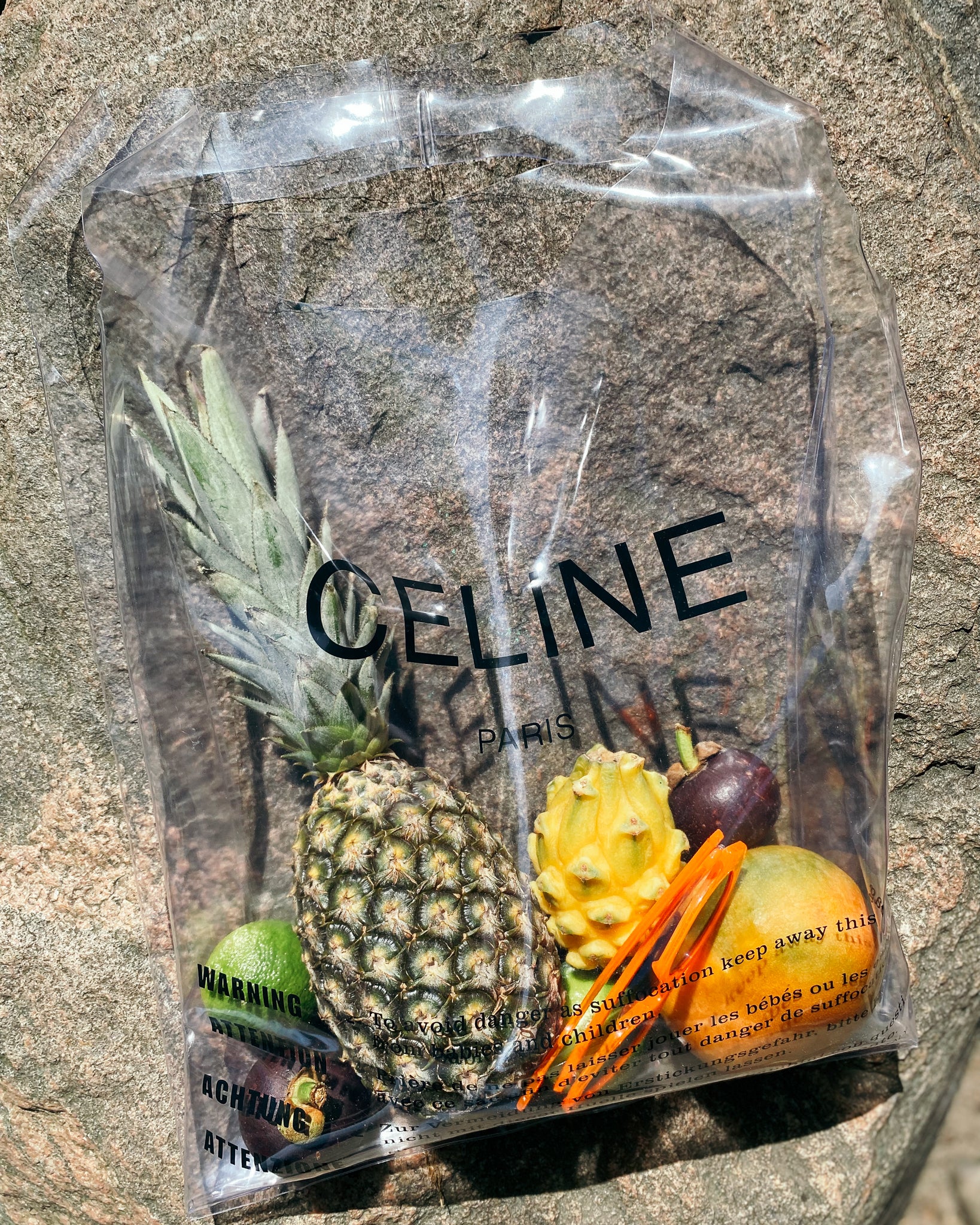 Celine Plastic Shopper