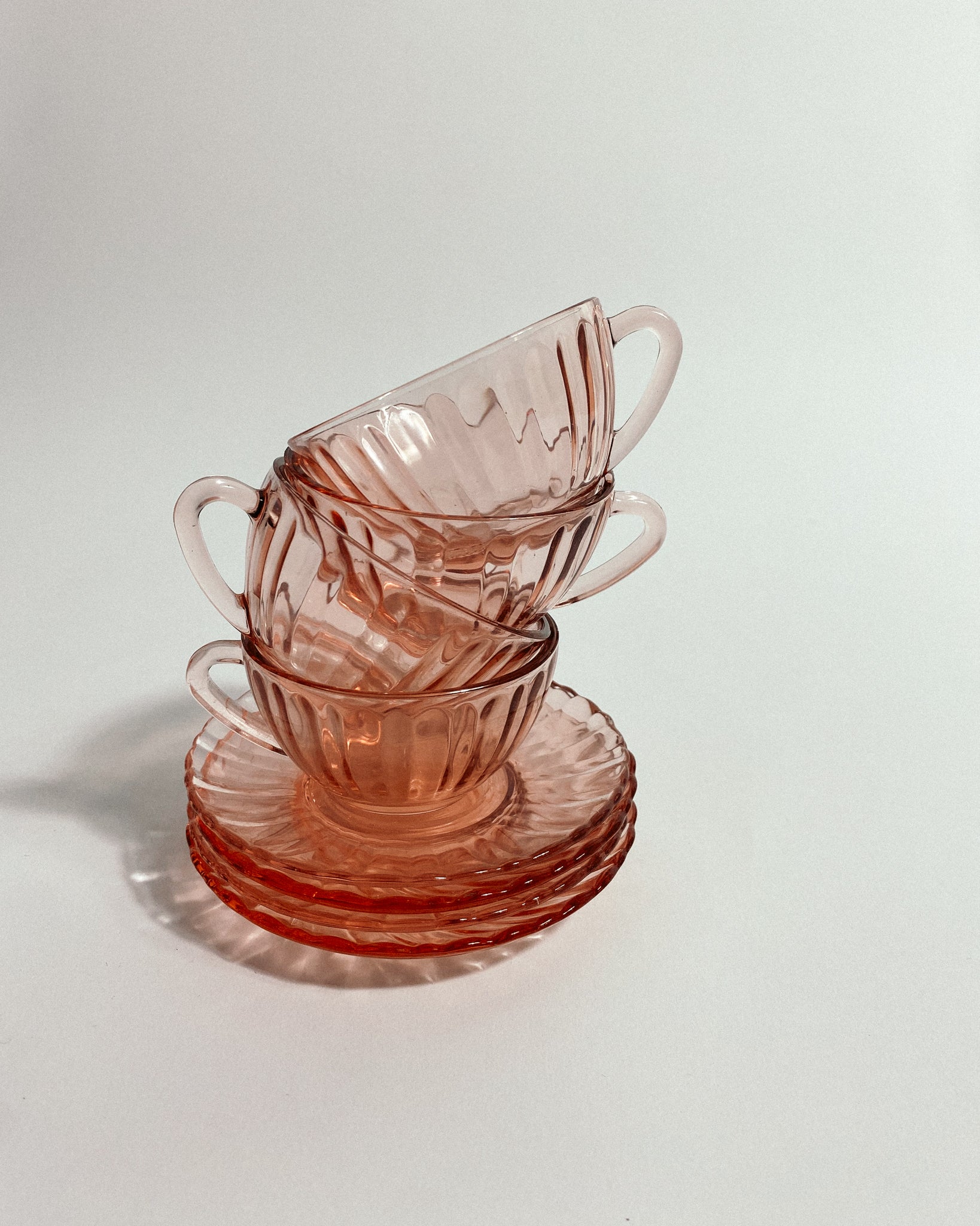 rosa Espressotassen