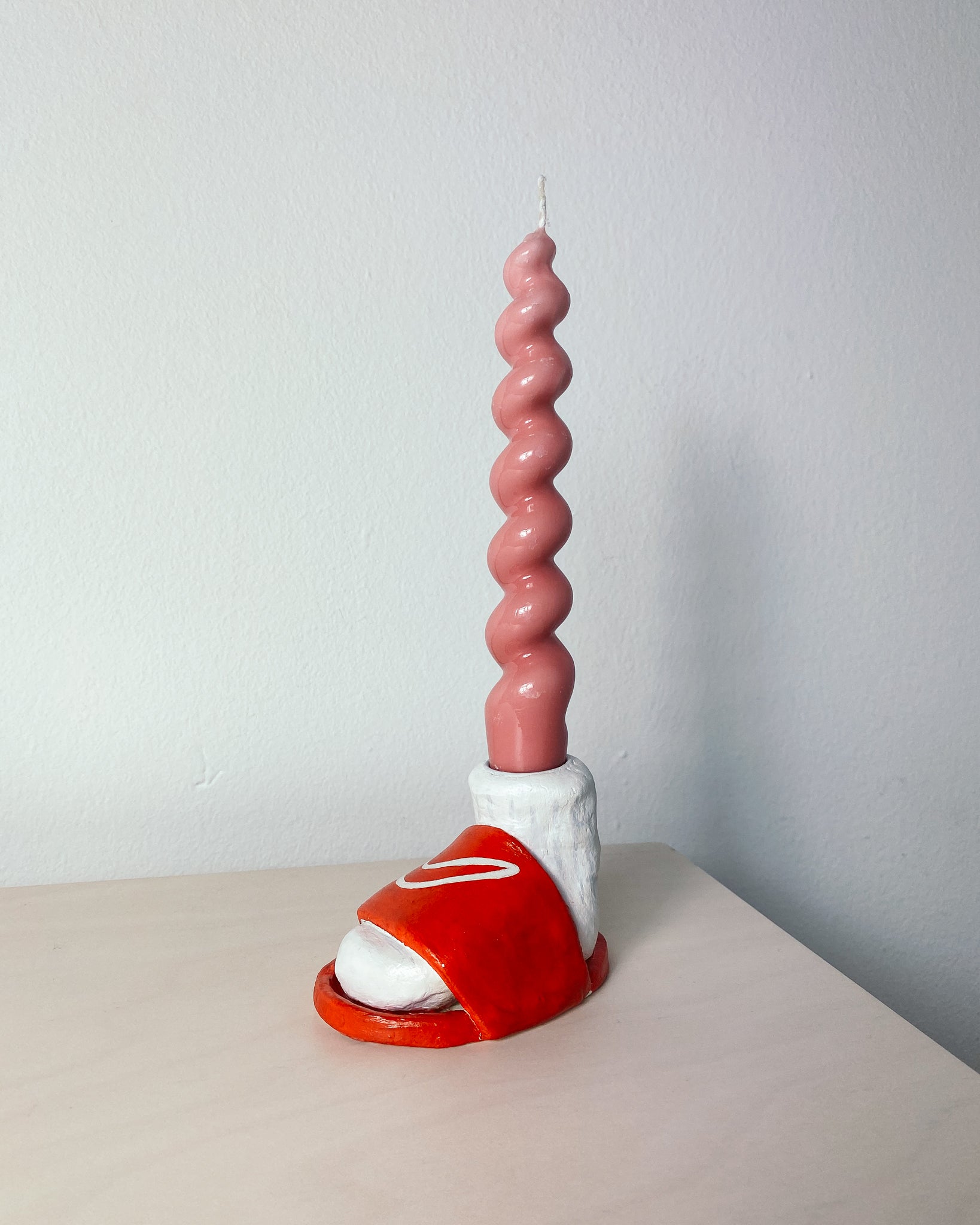 Badelatschen Kerzenständer
