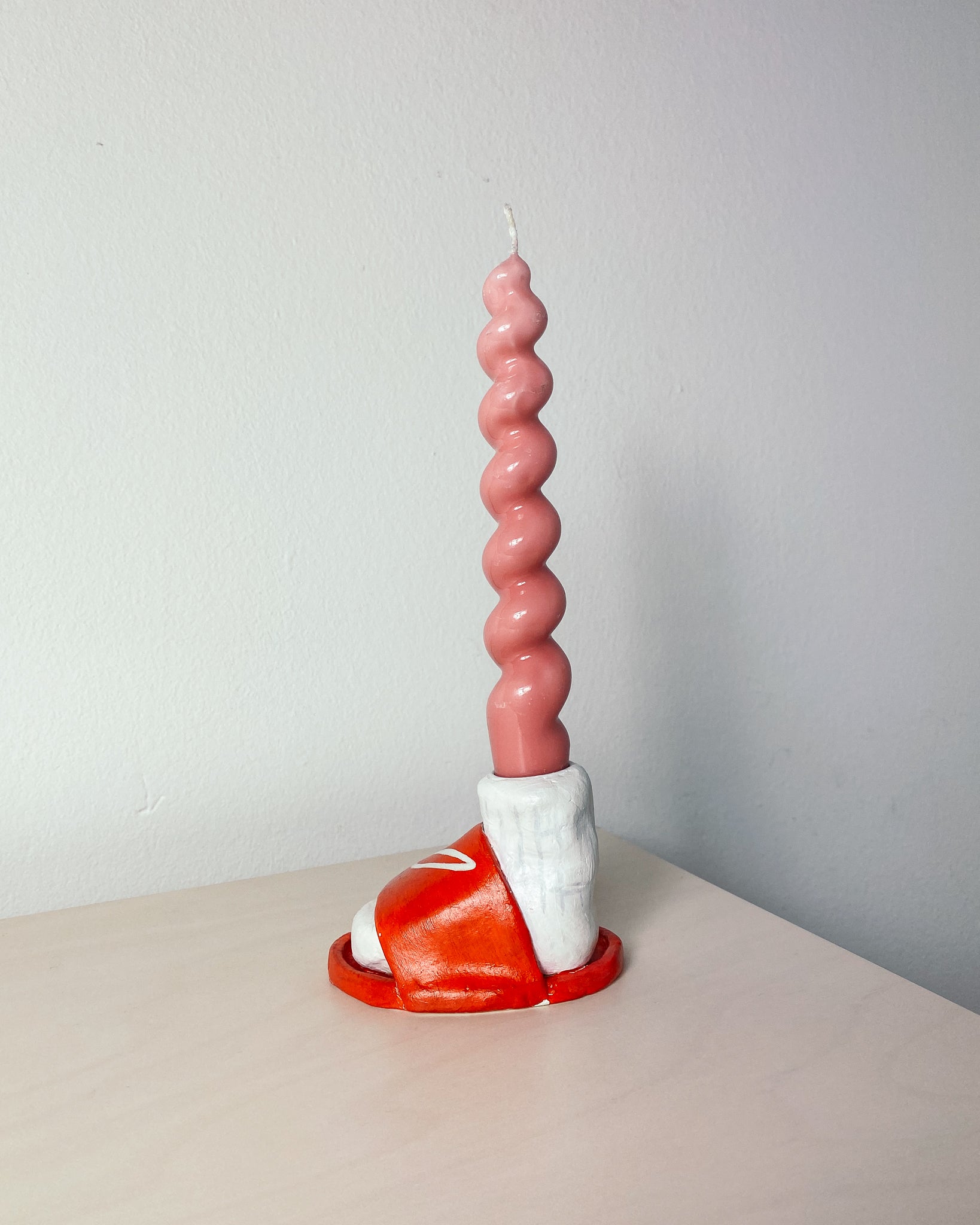 Badelatschen Kerzenständer