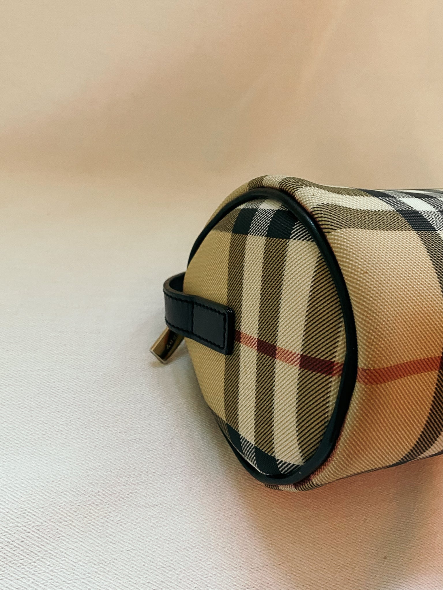 Burberry Barrel Mini Check Bag
