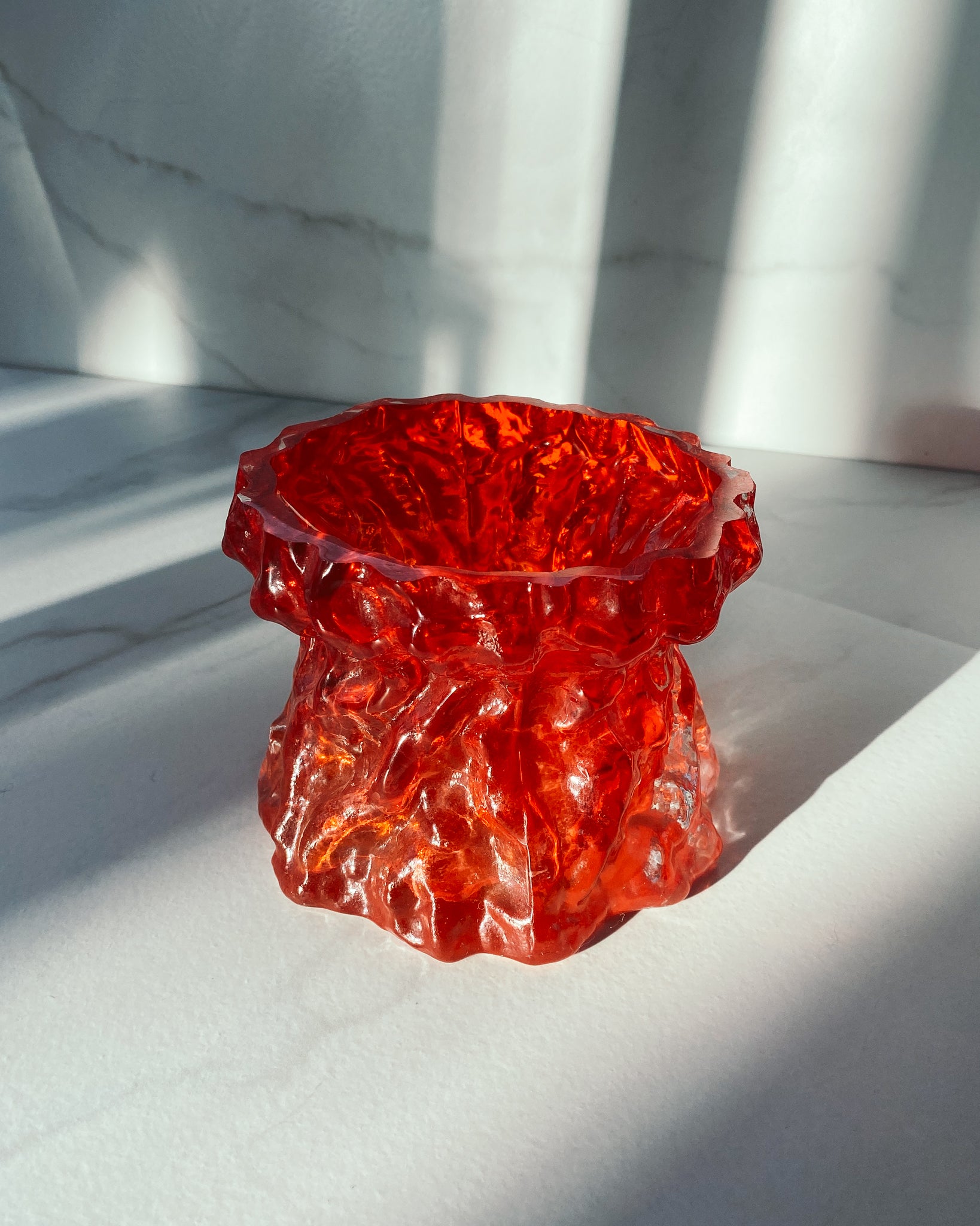 orangene Vase