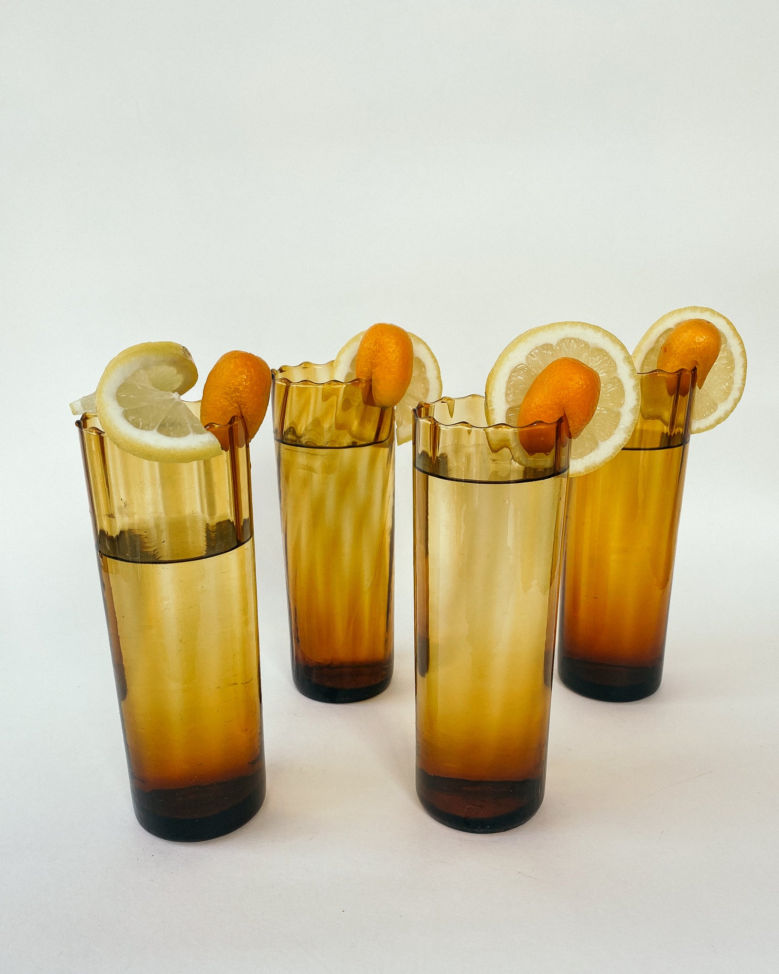 vintage Longdrink Gläser